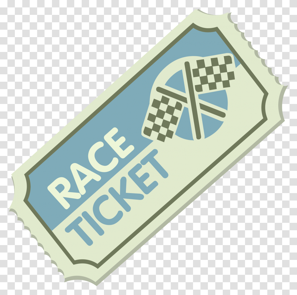 Misc Race Ticket Clip Arts Racing Ticket, Label, Sticker Transparent Png