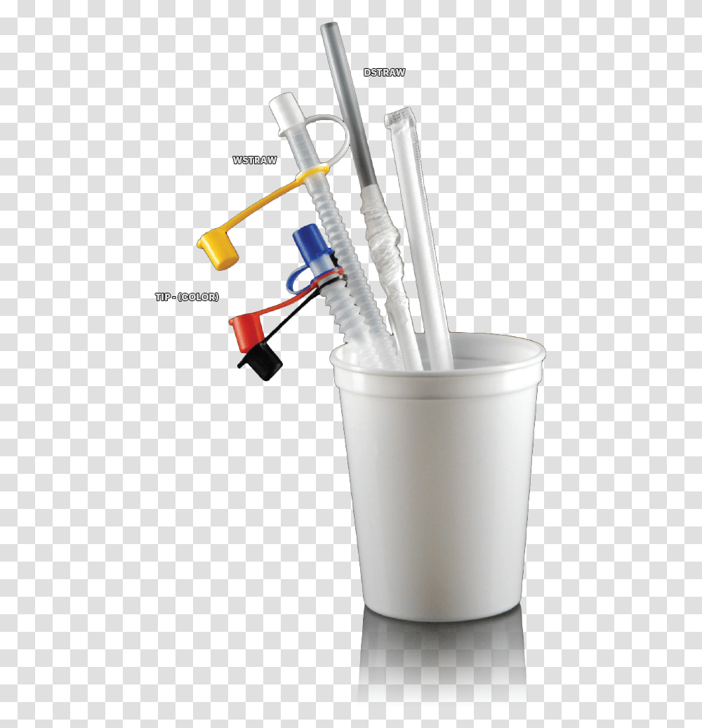 Misc Straws Tips Unprinted Brush, Plastic, Injection Transparent Png