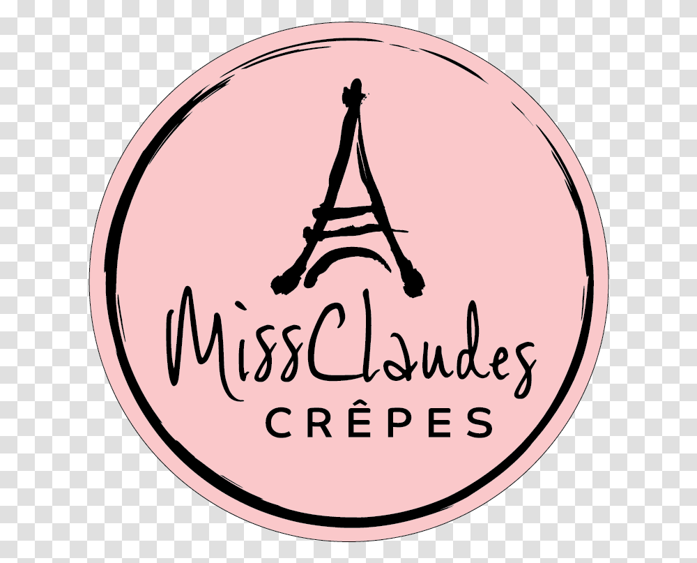 Miss Claudes Crepes Fully Licenced Circle, Label, Text, Word, Sticker Transparent Png