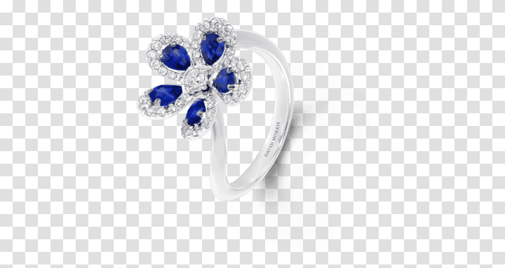 Miss Daisy Blue Sapphire Ring Engagement Ring, Jewelry, Accessories, Accessory, Gemstone Transparent Png
