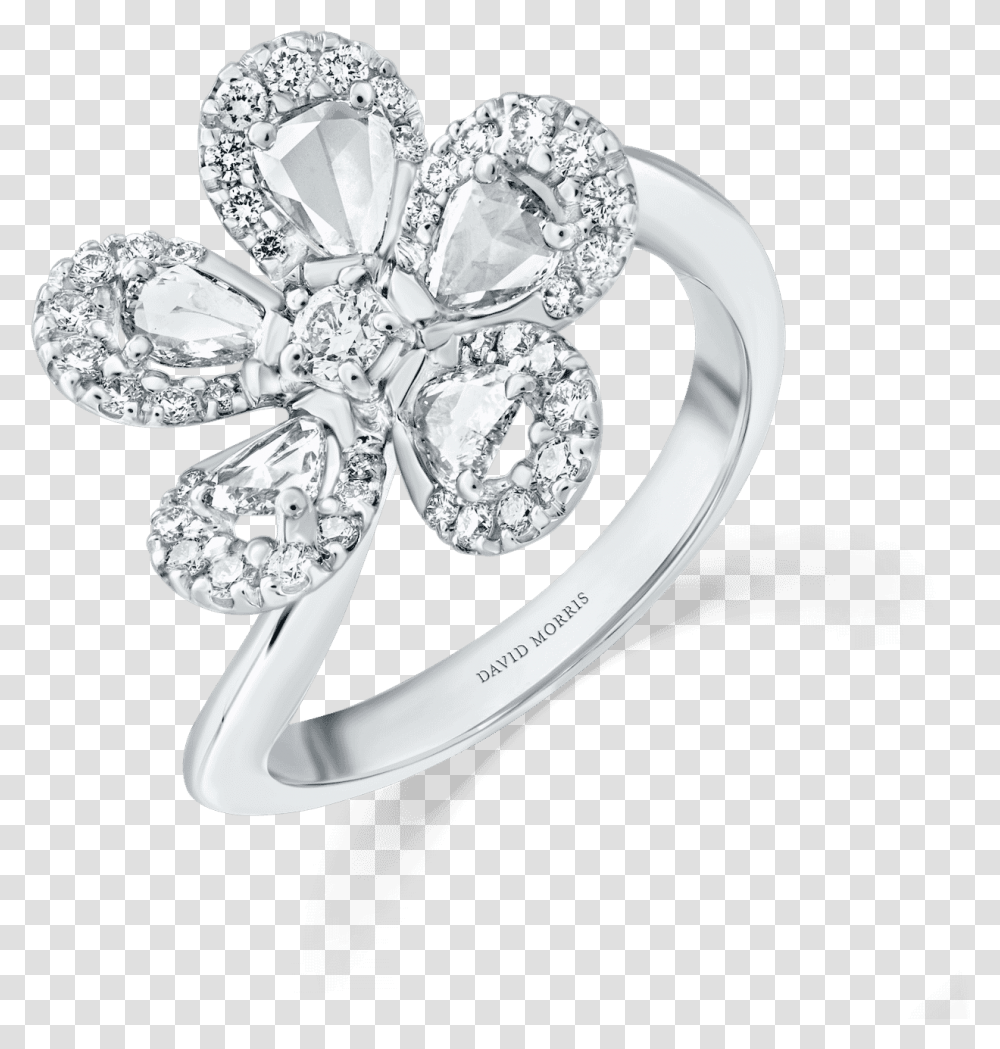 Miss Daisy Flower Ring Engagement Ring, Accessories, Accessory, Jewelry, Diamond Transparent Png