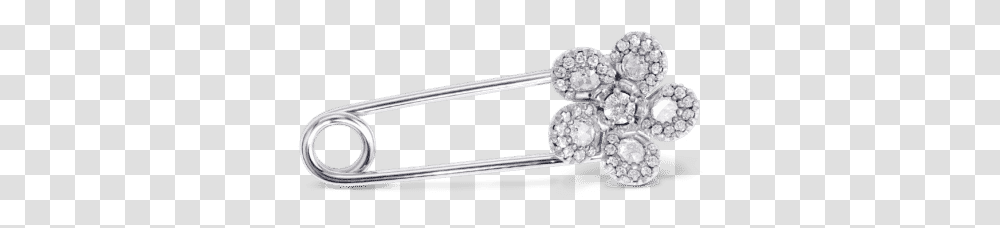 Miss Daisy Flower Safety Pin Brooch Engagement Ring, Diamond, Gemstone, Jewelry, Accessories Transparent Png