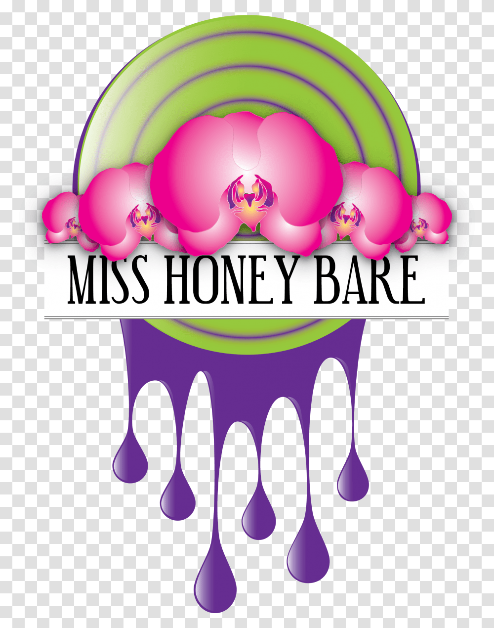 Miss Honey Bare By Tigz Rice, Purple, Flyer Transparent Png