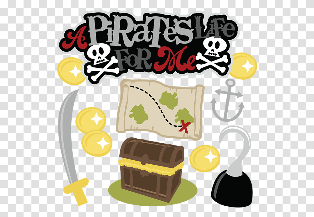 Miss Kate Cuttable Pirate, Treasure, Lunch, Meal Transparent Png