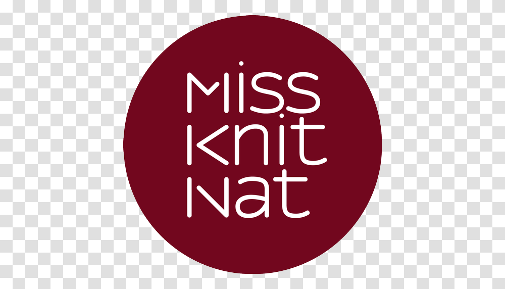 Miss Knit Nat, Label, Logo Transparent Png