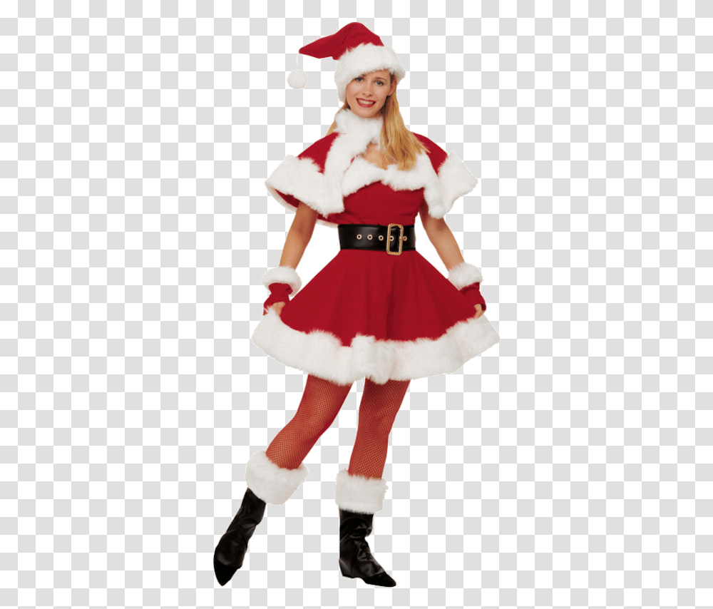 Miss Santa Dress Uk, Doll, Toy, Costume, Person Transparent Png