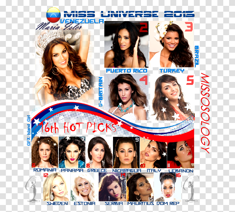 Miss Universe Crown Mu13hp16 Mu13hp16, Person, Human, Collage, Poster Transparent Png