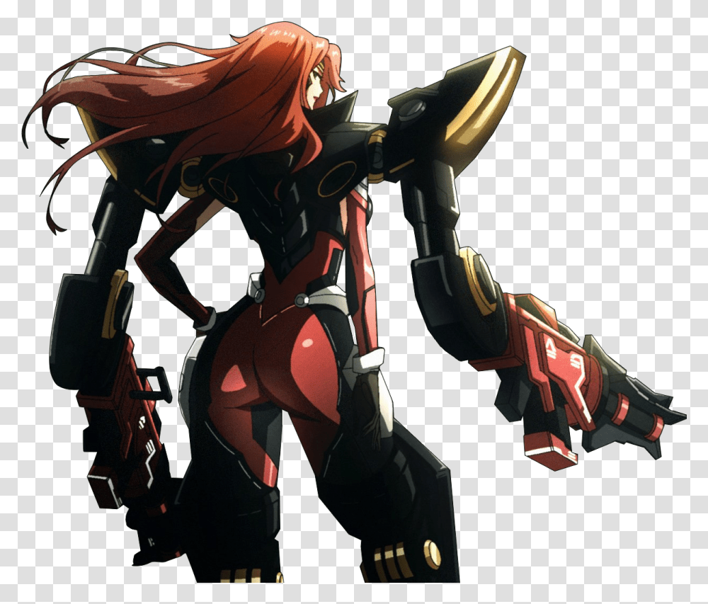 Missfortune Guns Warrior Girl Fighter Adc Red, Halo, Overwatch Transparent Png