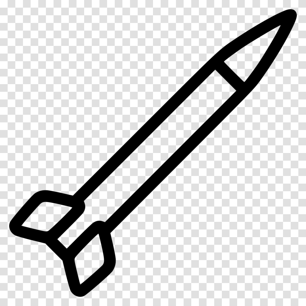 Missile Icon Free Download, Wrench, Shovel, Tool, Silhouette Transparent Png