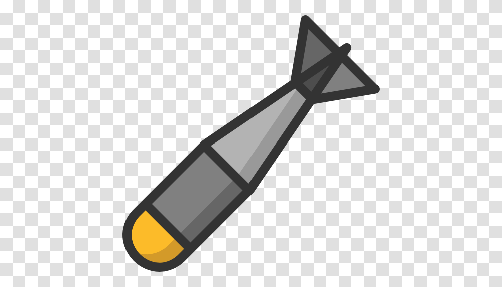 Missile, Weapon, Weaponry, Bomb, Torpedo Transparent Png