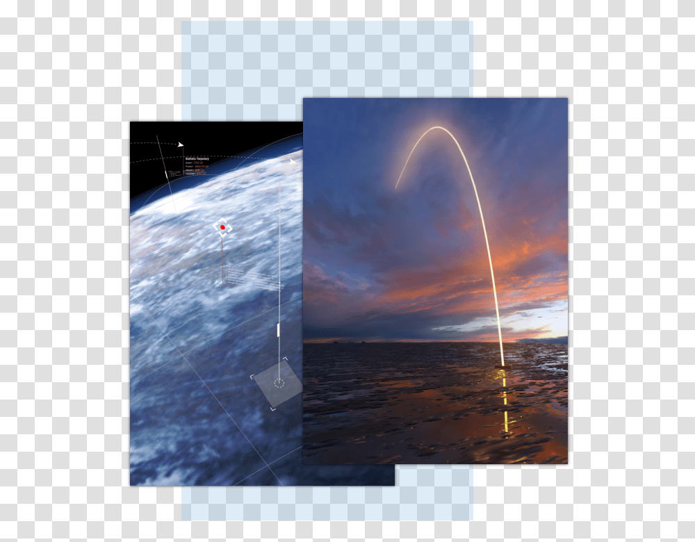 Missiles Radar Earth, Nature, Collage, Poster, Advertisement Transparent Png