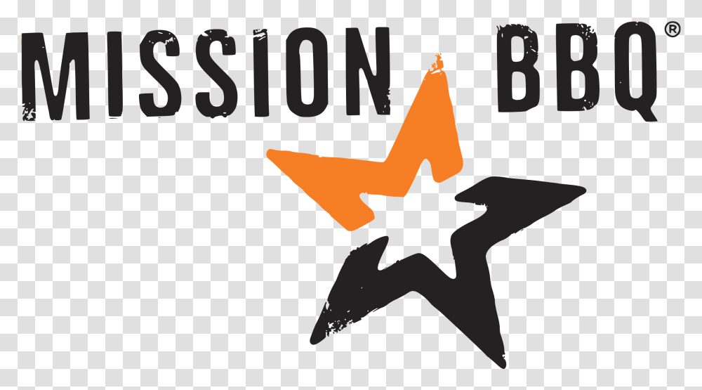 Mission Bbq Logo Svg Mission Bbq, Symbol, Star Symbol, Poster, Advertisement Transparent Png