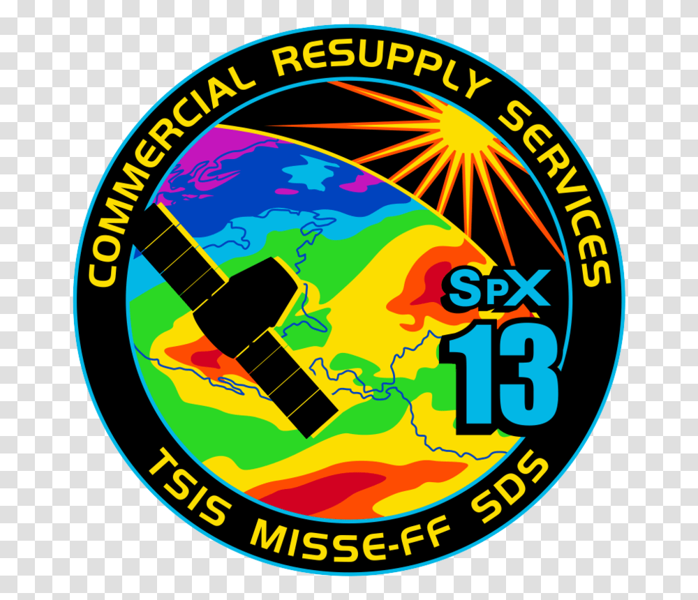 Mission Clipart Space Mission Spx Crs, Label, Logo Transparent Png