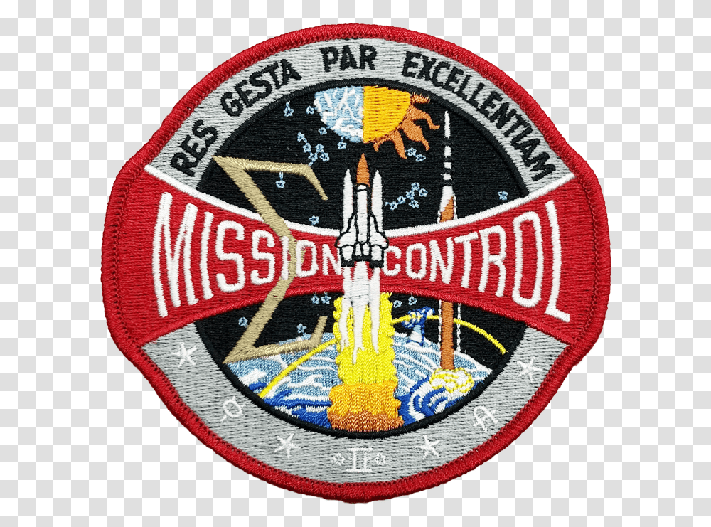 Mission Control Mission Control Apollo Era Patch, Logo, Trademark, Rug Transparent Png