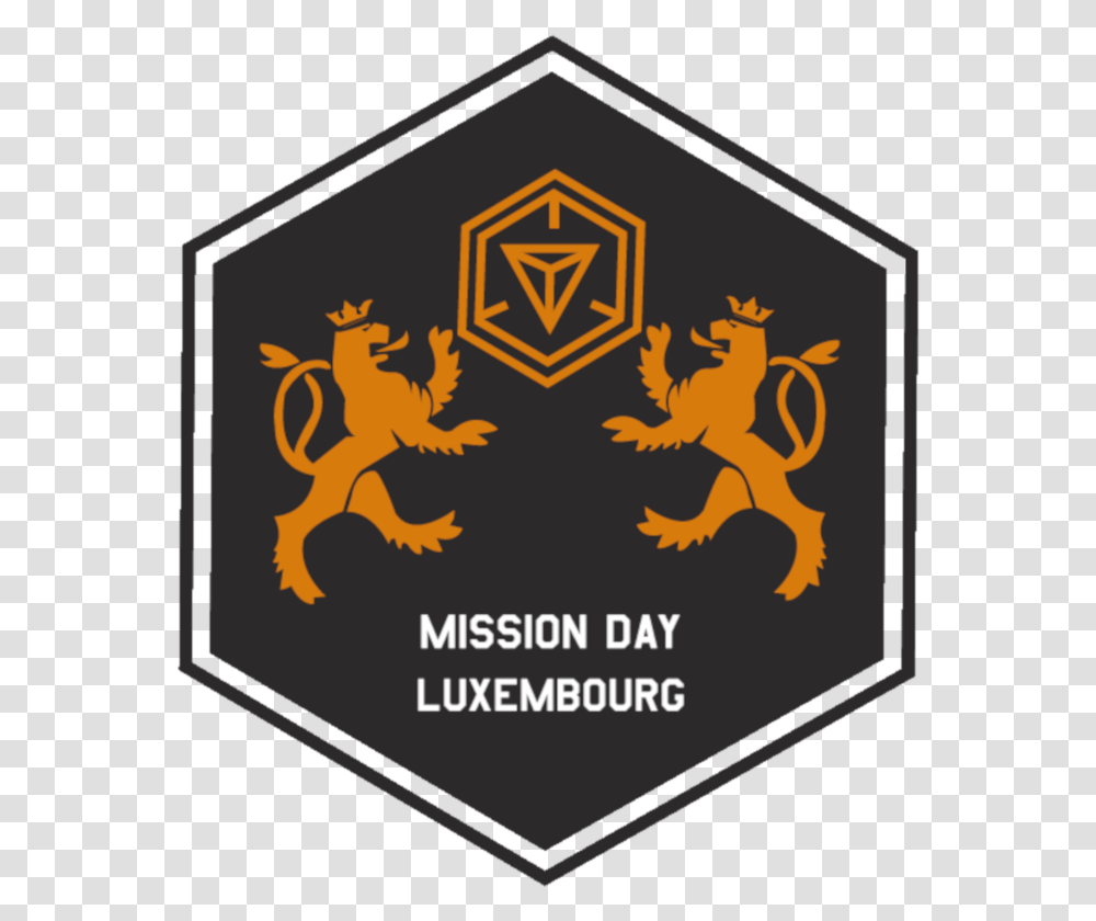Mission Day Luxembourg Provisioning Logo, Symbol, Trademark, Emblem, Star Symbol Transparent Png