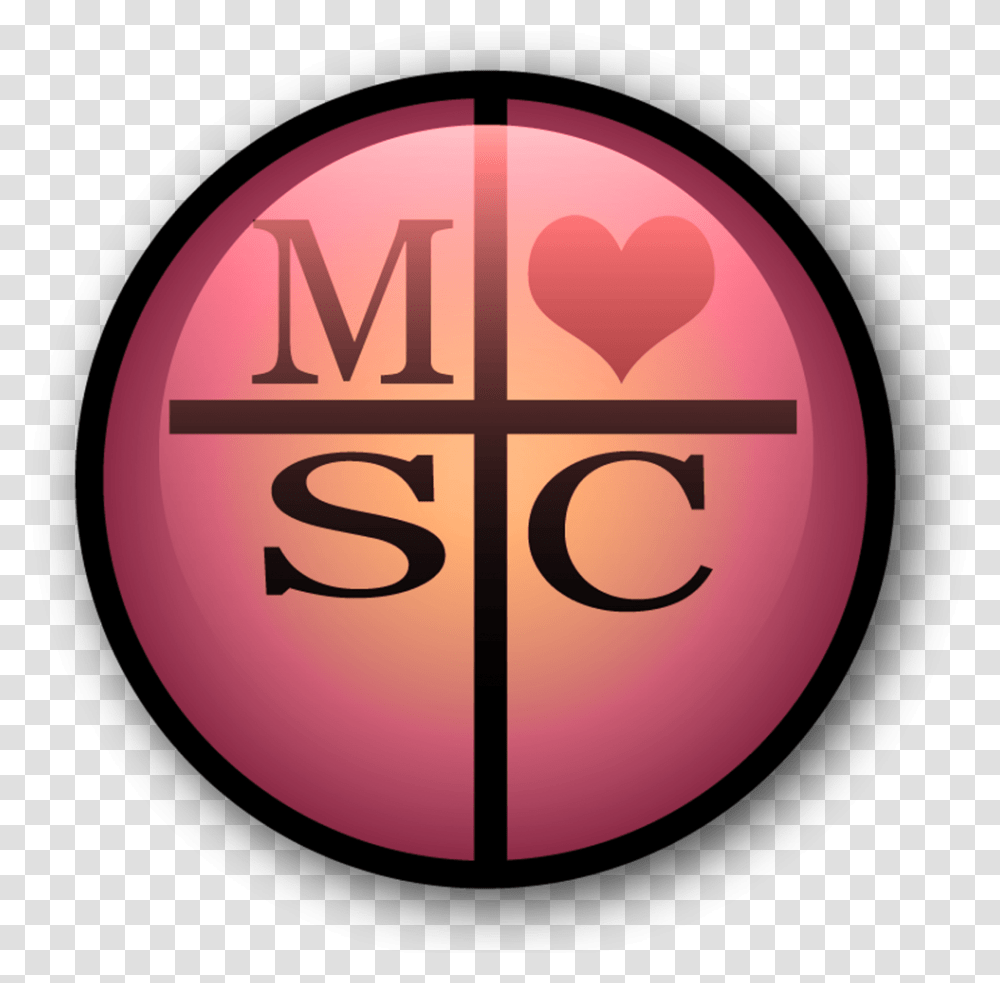 Missionaries Of The Sacred Heart - Msc Philippines Peace And Love, Symbol, Sign, Text, Pattern Transparent Png