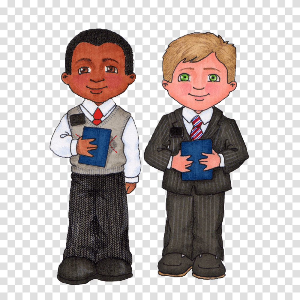 Missionary Clipart, Person, Tie, Costume Transparent Png