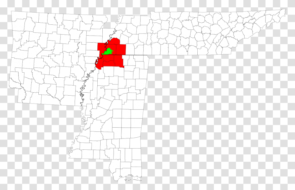 Mississippi Outline Memphis Metropolitan Area Tennessee County Map, Leaf, Plant, Plot Transparent Png
