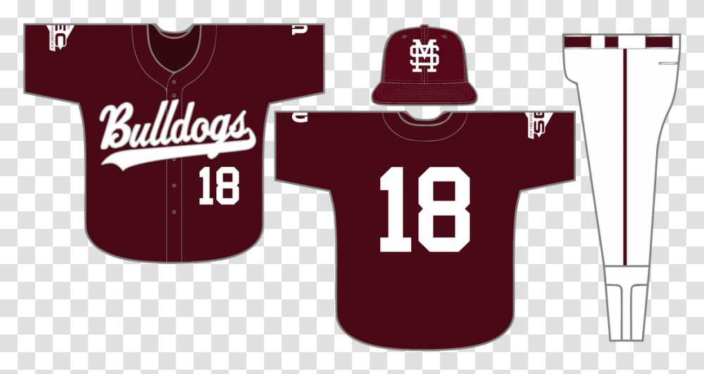 Mississippi State Baseball Home Jersey, Shirt, Number Transparent Png