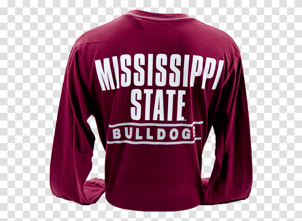 Mississippi State Long Sleeved T Shirt, Apparel, Jersey, Sweatshirt Transparent Png
