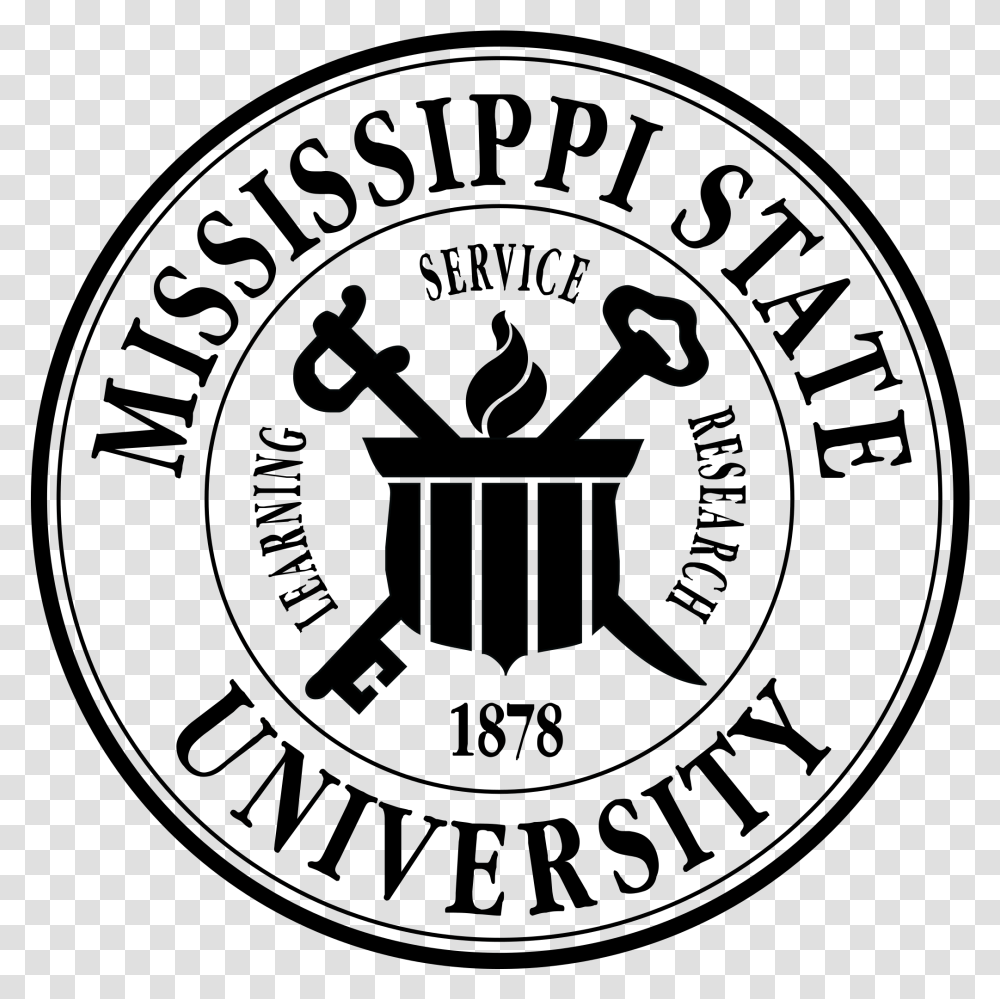 Mississippi State University Vector Logo, Trademark, Silhouette Transparent Png