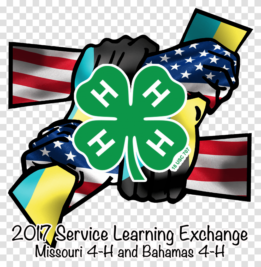 Missouri 4 Hers Help Make A Difference In The Bahamas, Flag, American Flag, Logo Transparent Png