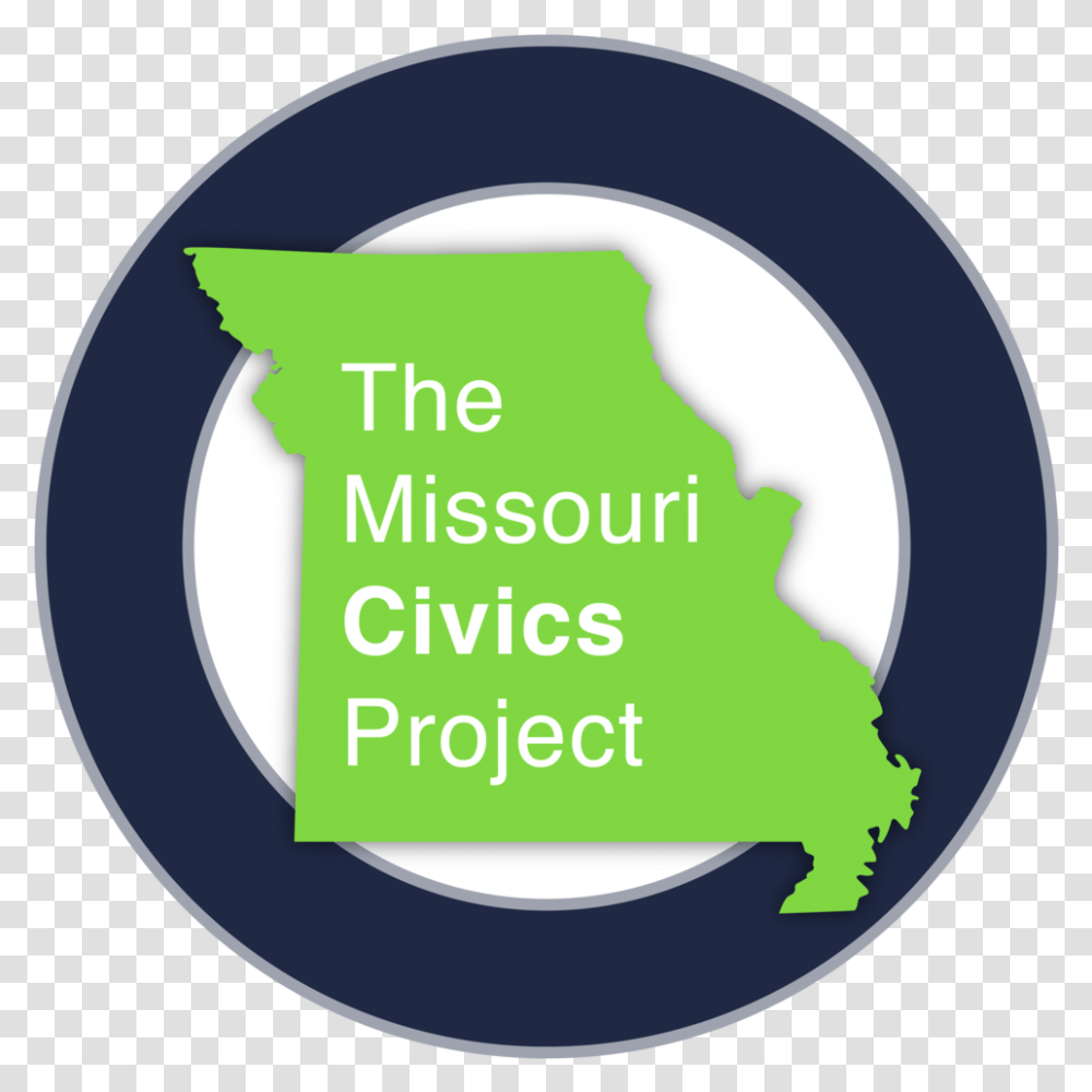 Missouri Civics Logo Circle, Label, Plant, Outdoors Transparent Png