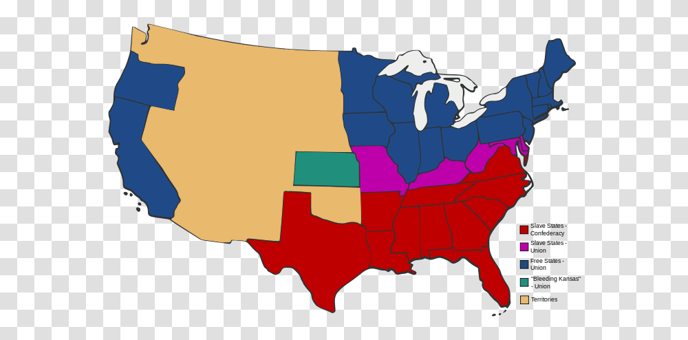 Missouri Compromise Clipart, Map, Diagram, Plot, Atlas Transparent Png