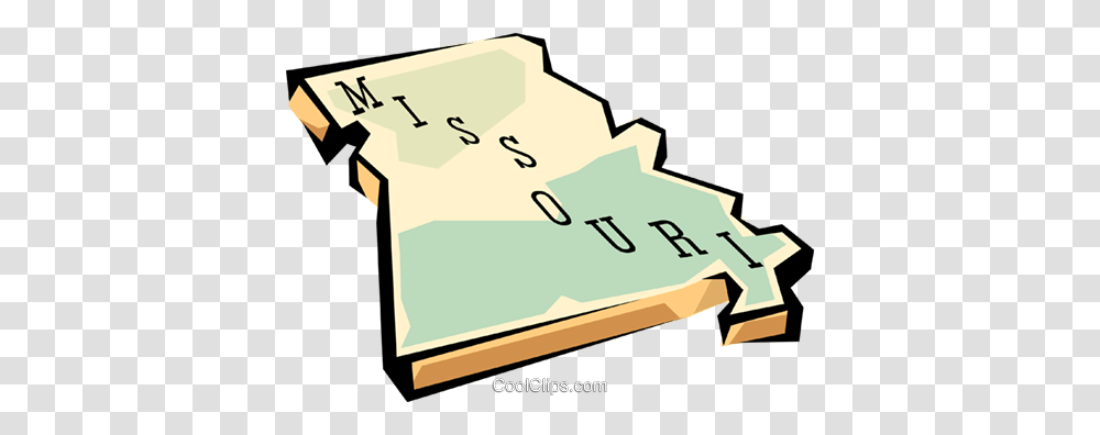Missouri State Map Royalty Free Vector Clip Art Illustration, Wood, Plywood, Word Transparent Png
