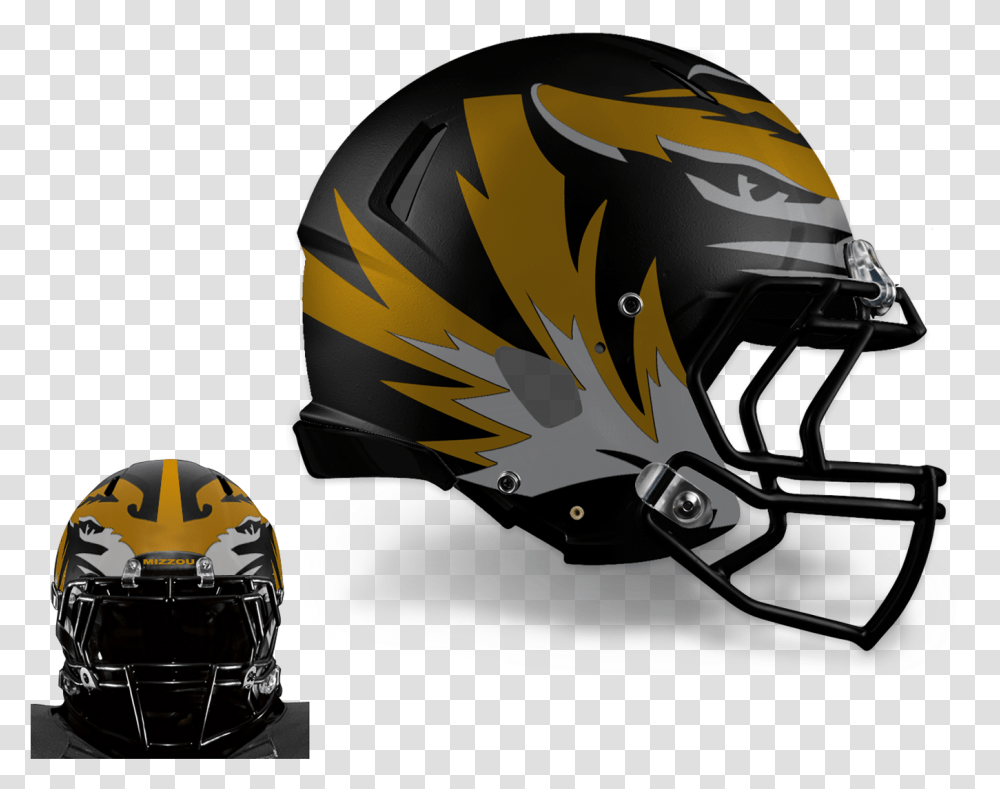 Missouri Tigers Football Helmet, Apparel, Crash Helmet, Hardhat Transparent Png
