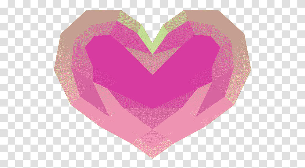 Mister Three Mi 287 3d Heart Gif, Rug, Purple Transparent Png