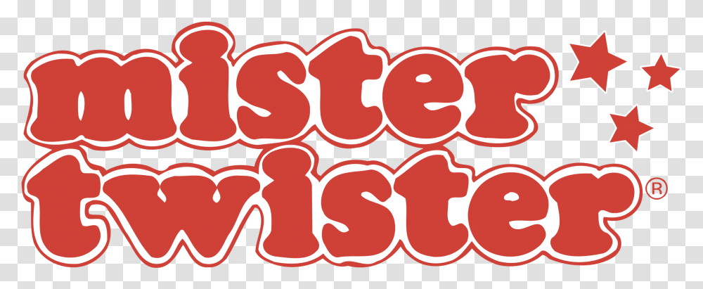 Mister Twister Logo Illustration, Label, Text, Mouth, Lip Transparent Png