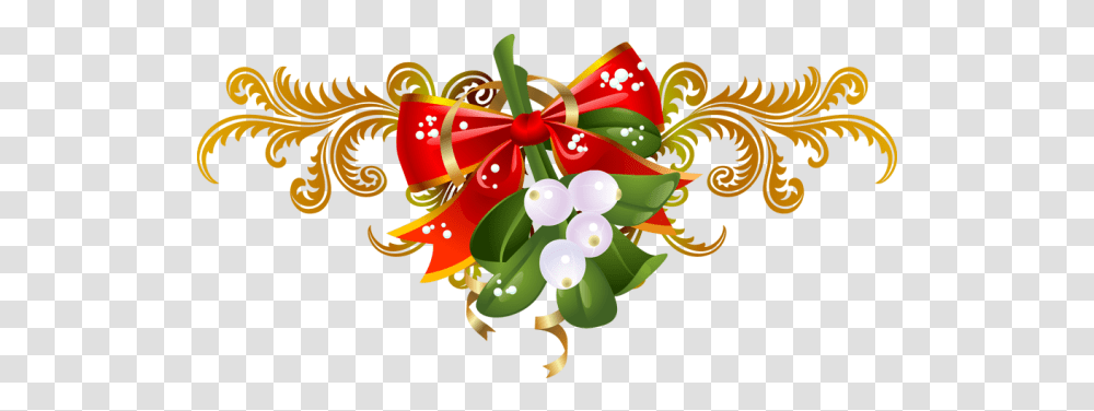 Mistletoe Clipart Border Clipartfest Border Christmas Mistletoe Clipart, Gift, Plant, Tree, Graphics Transparent Png