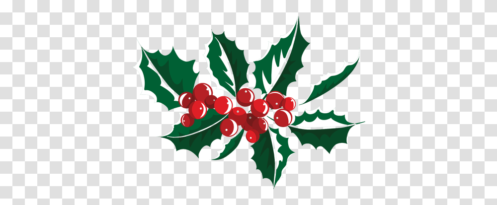Mistletoe Icon 8 & Svg Vector Christmas Clipart Mistletoe Silhouette, Plant, Radish, Vegetable, Food Transparent Png