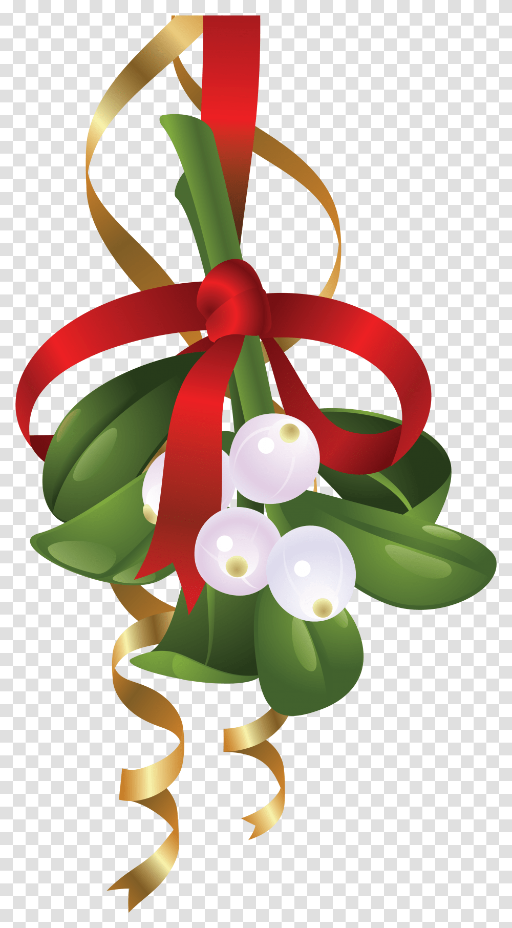 Mistletoe Portable Network Graphics Clip Art Illustration Free Christmas Mistletoe Clipart, Ornament, Plant, Flower, Blossom Transparent Png