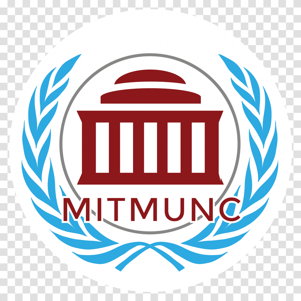 Mit Model United Nations Conference United Nation Logo, Symbol, Trademark, Badge, Emblem Transparent Png