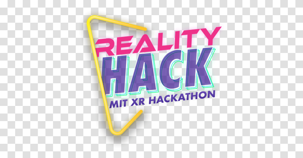 Mit Reality Hack Mit Reality Hack Logo, Neon, Light, Lighting, Dynamite Transparent Png