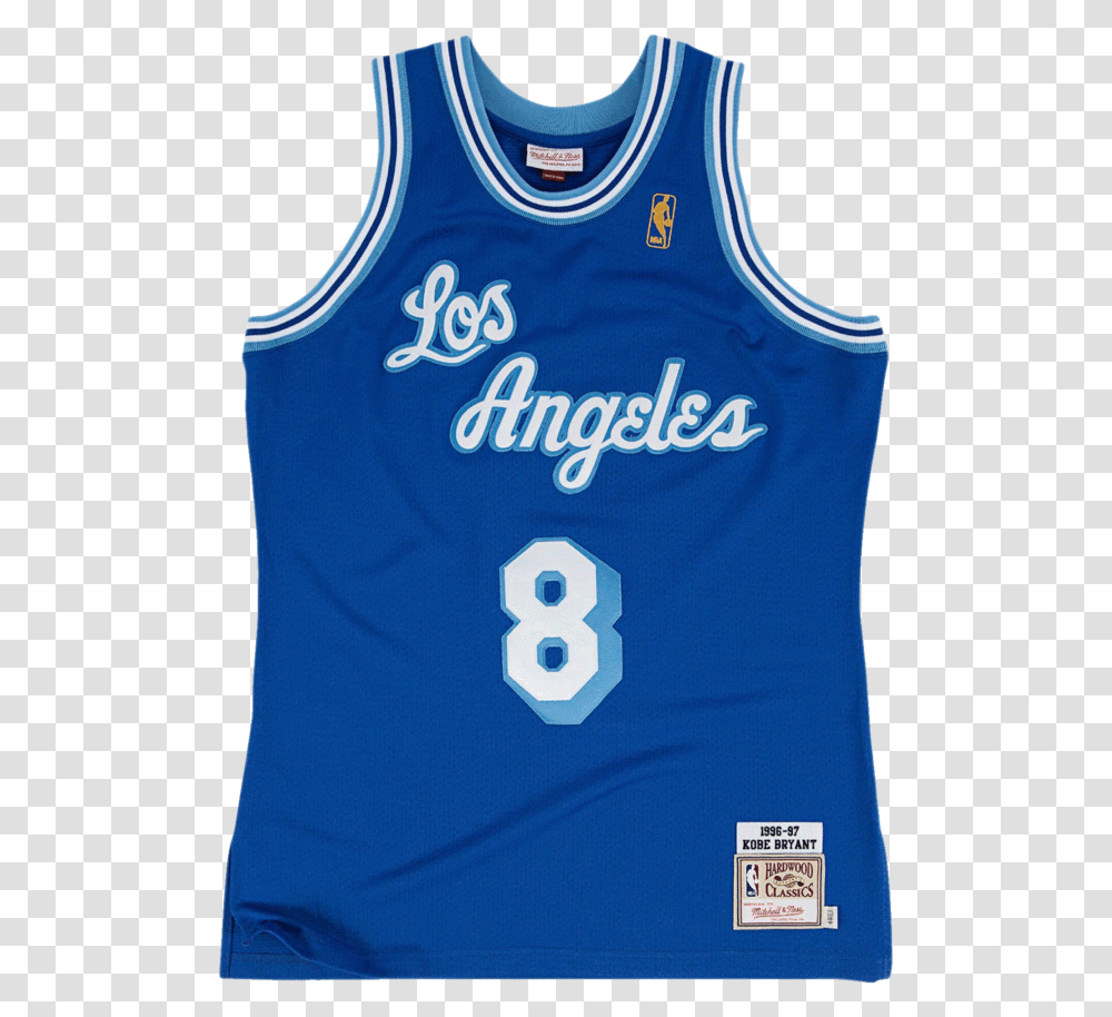 Mitchell Amp Ness Kobe Bryant 96 97 Los Angeles Lakers, Apparel, Shirt, Jersey Transparent Png