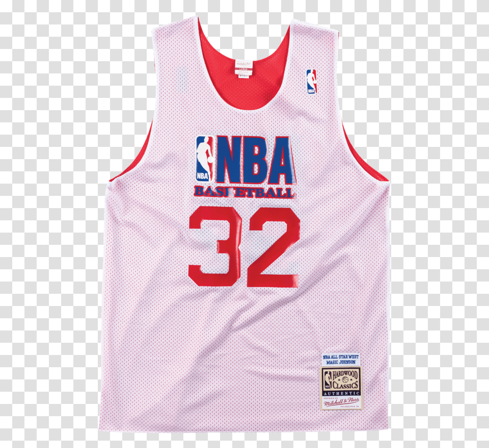 Mitchell Amp Ness Magic Johnson Mitchell Amp Ness Nba All Star Reversible Basketball, Apparel, Shirt, Jersey Transparent Png