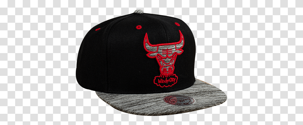 Mitchell Ness Nba Chicago Bulls Baseball Cap, Clothing, Apparel, Hat Transparent Png