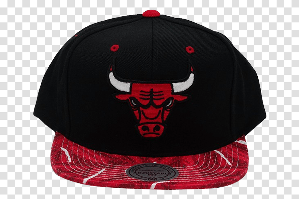 Mitchell Ness Stroke Camo Snapback Chicago Bulls Black Red Chicago Bulls, Clothing, Apparel, Baseball Cap, Hat Transparent Png