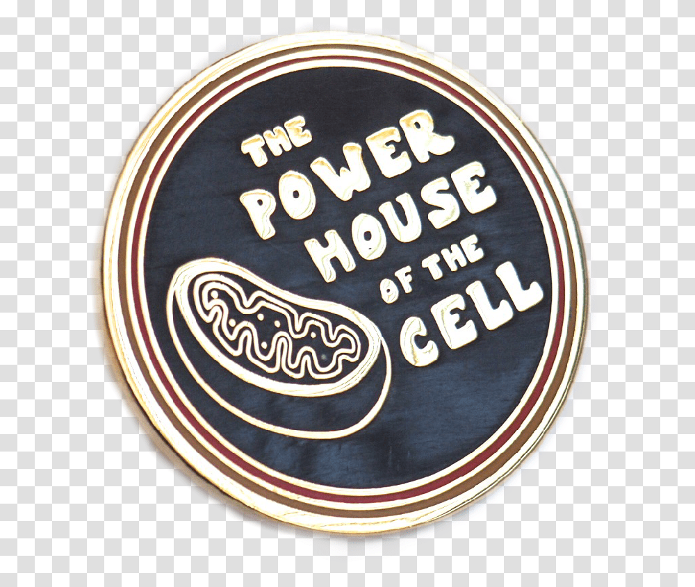 Mitochondria Is The Powerhouse Of Cell Emblem, Logo, Symbol, Trademark, Badge Transparent Png