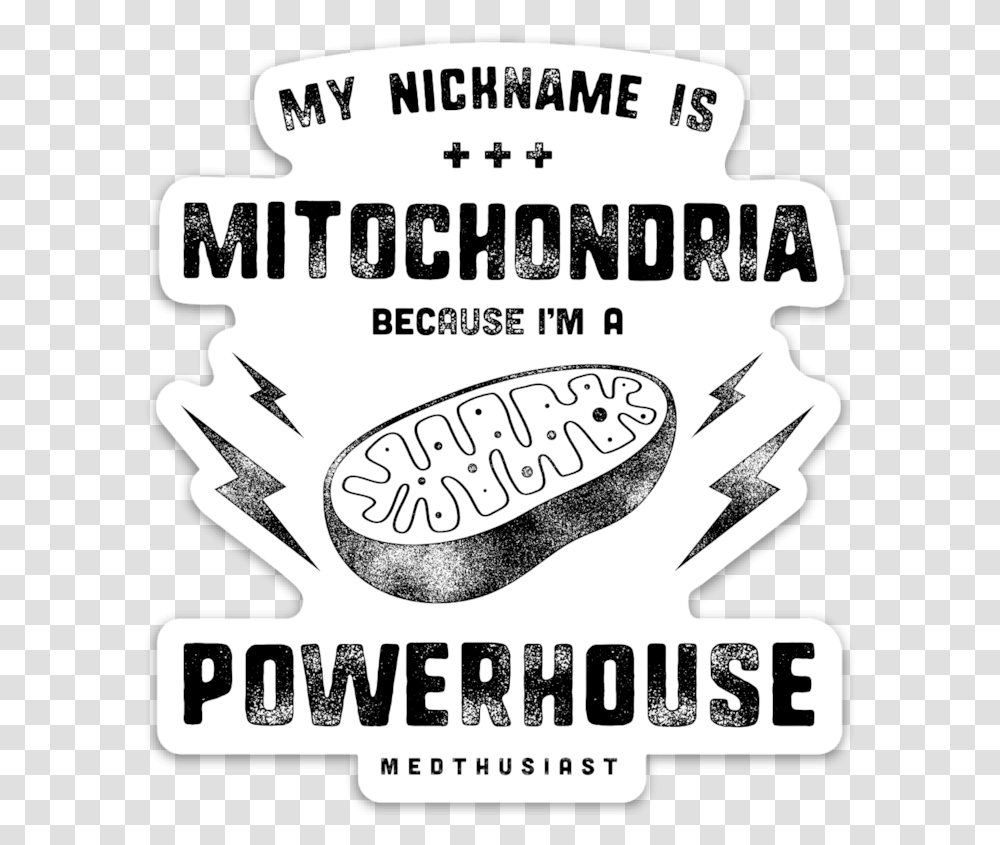 Mitochondria Powerhouse Sticker Clip Art, Poster, Advertisement, Flyer, Paper Transparent Png