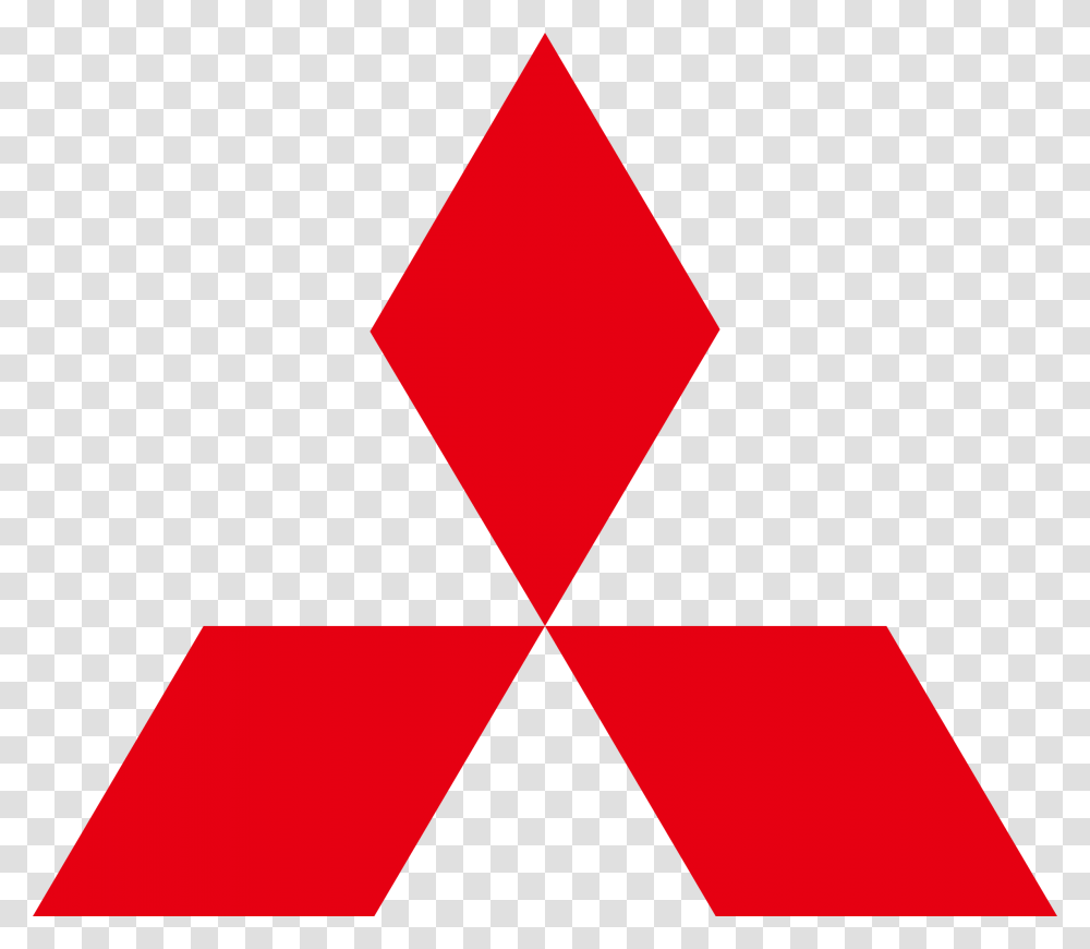Mitsubishi Logo Evolution History And Meaning Mitsubishi Logo, Symbol, Pattern, Triangle, Trademark Transparent Png