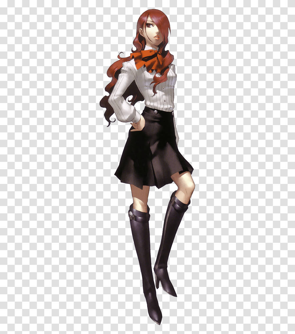 Mitsuru Kirijo Render Female Persona 3 Characters, Costume, Footwear, High Heel Transparent Png