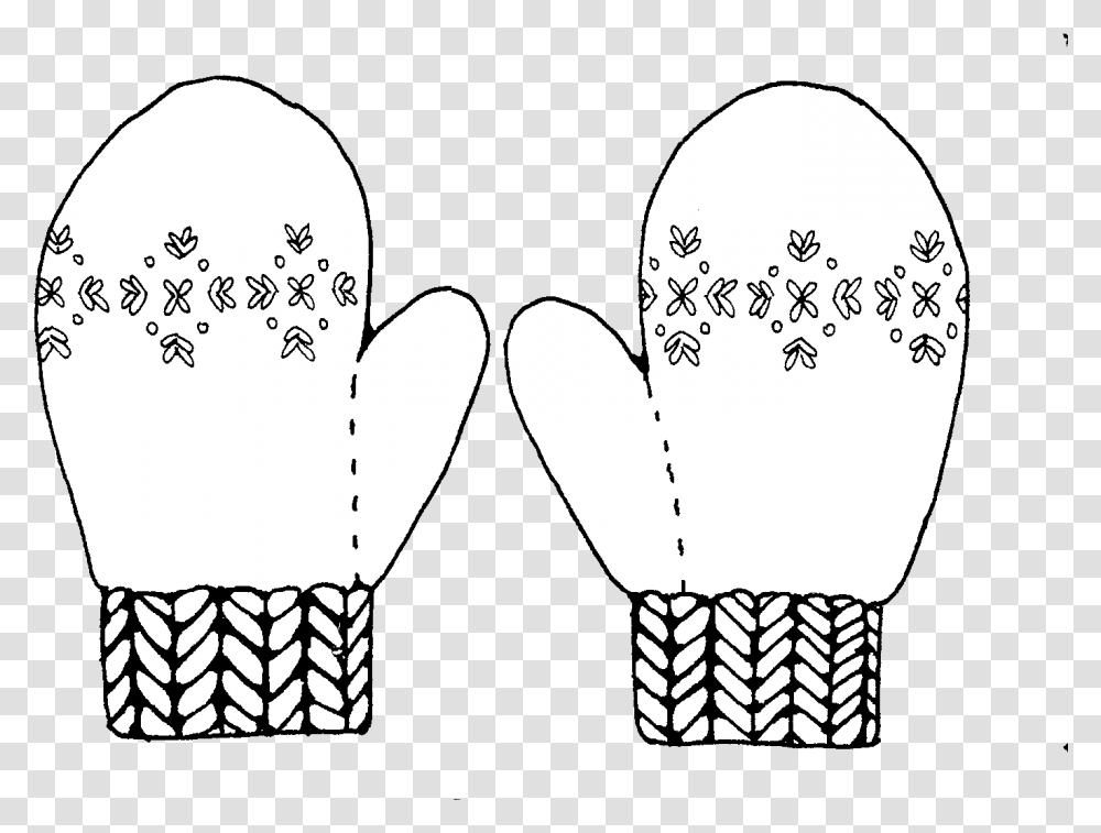 Mittens Discover Clipart To Bookmark Imagegator Mittens Clipart Black And White, Light, Stencil, Lightbulb Transparent Png