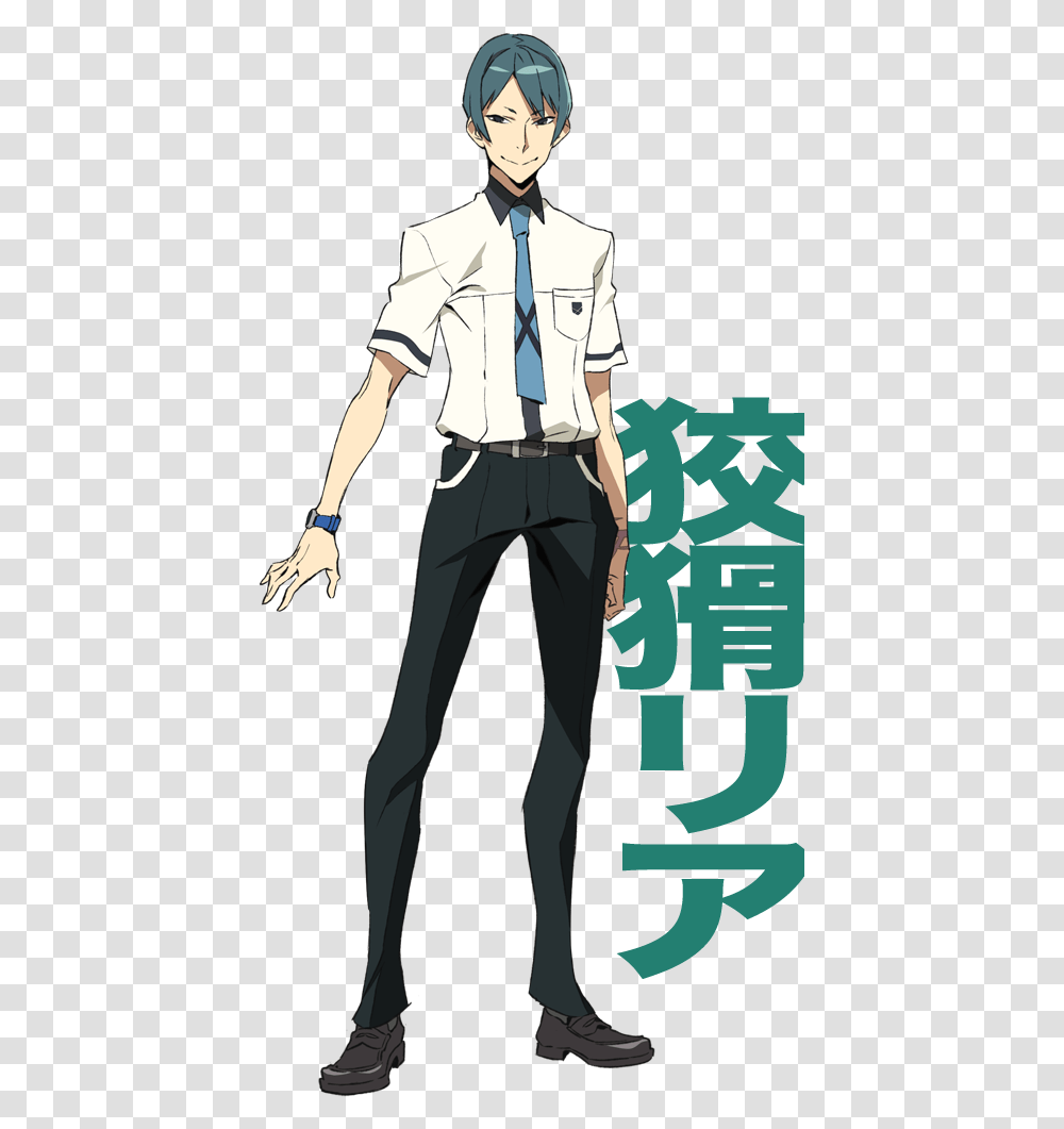 Miwa Shirow Male Character, Tie, Person, Performer Transparent Png