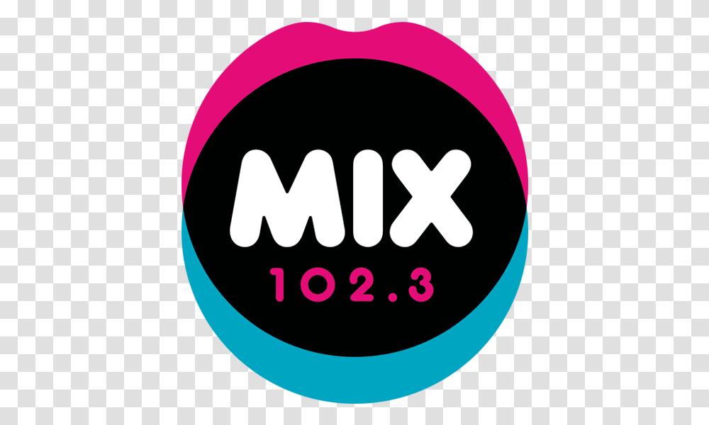 Mix 102.3 Logo, Trademark, Label Transparent Png