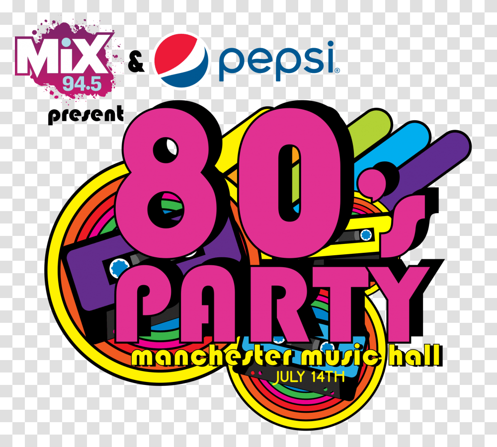 Mix And Pepsis Party Tickets Manchester Music Hall, Number Transparent Png