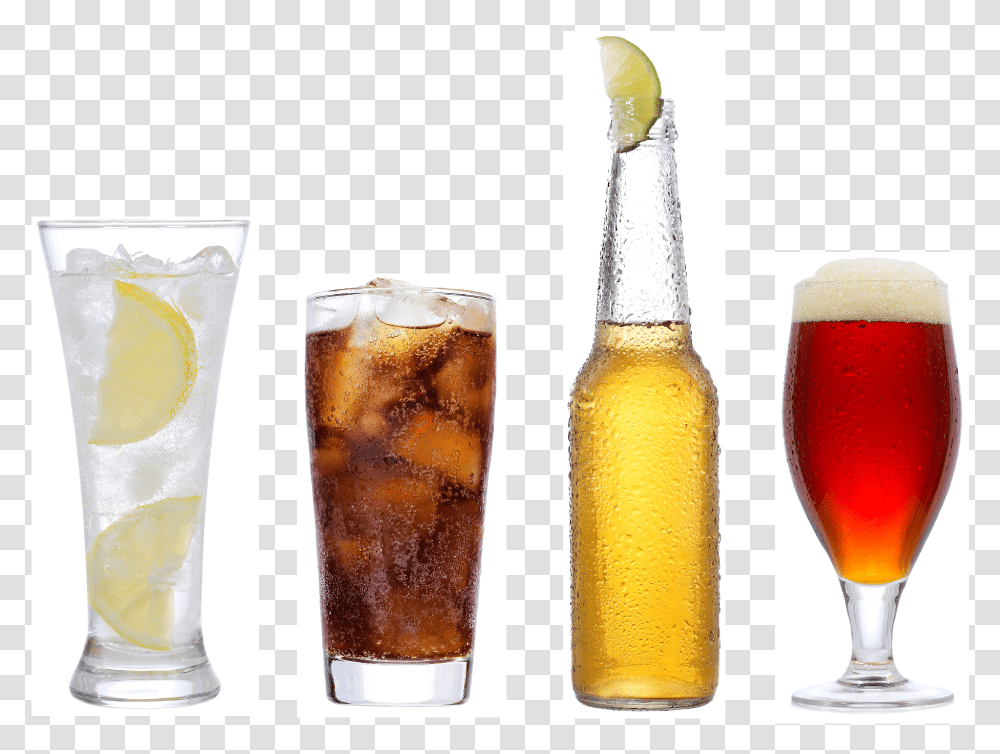 Mixed Beverage Background Alcoholic Drinks No Background, Beer, Glass, Beer Glass, Bottle Transparent Png